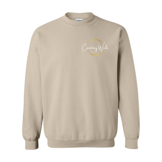Courtney Wicks - Crewneck (Sand)