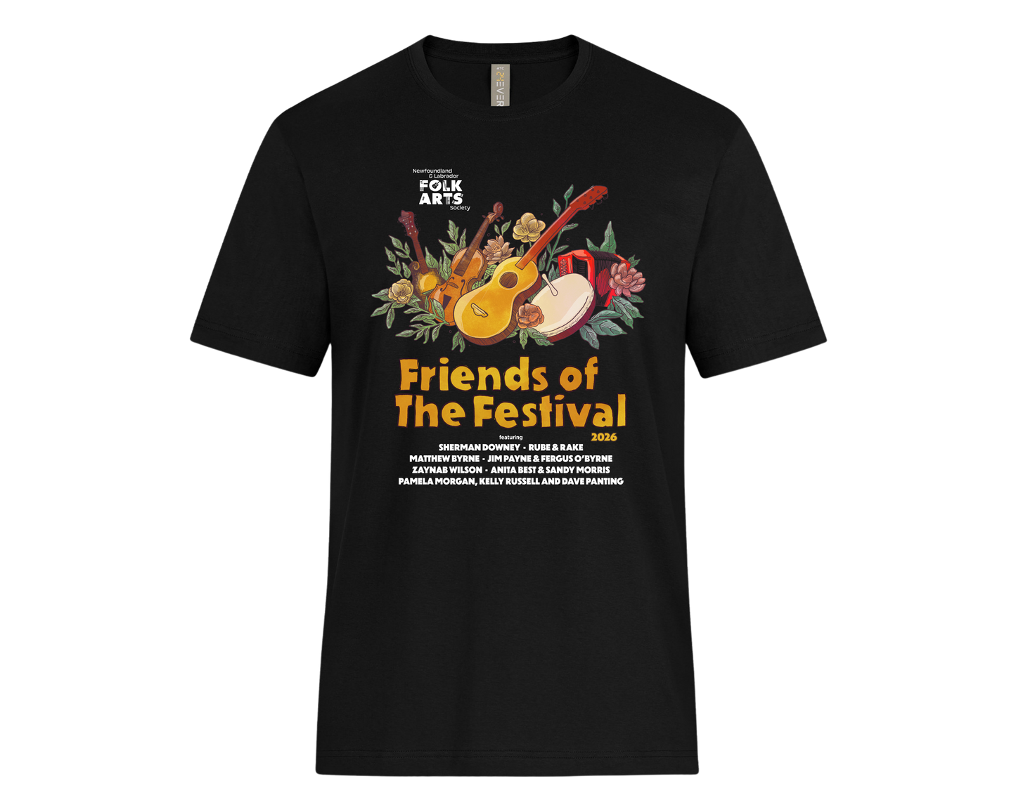 NL Folk Festival 2026 - Official Tshirt