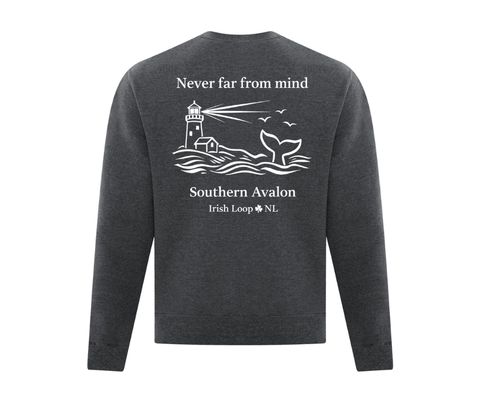 Irish Loop NL - Never Far From Mind - Southern Avalon - Crewneck Sweatshirt