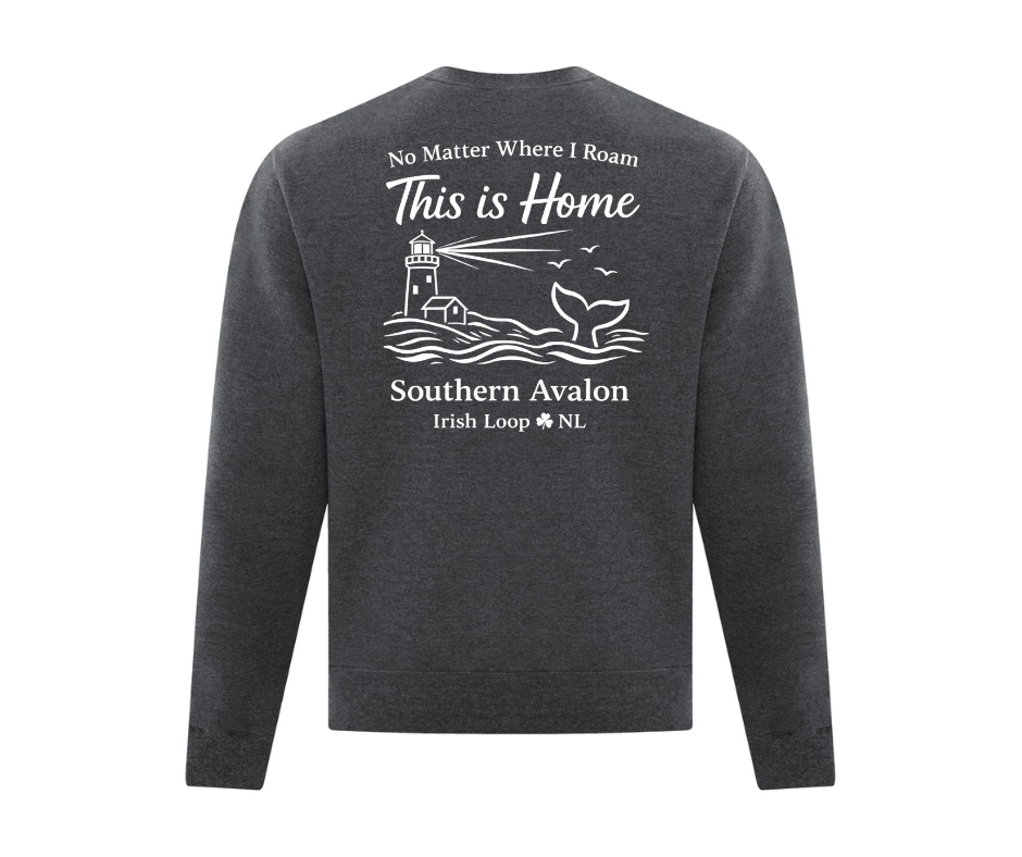 Irish Loop NL - No Matter Where I Roam - Southern Avalon -Crewneck Sweatshirt