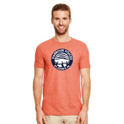 HarbourVOICES! T-Shirt (Heather Orange)