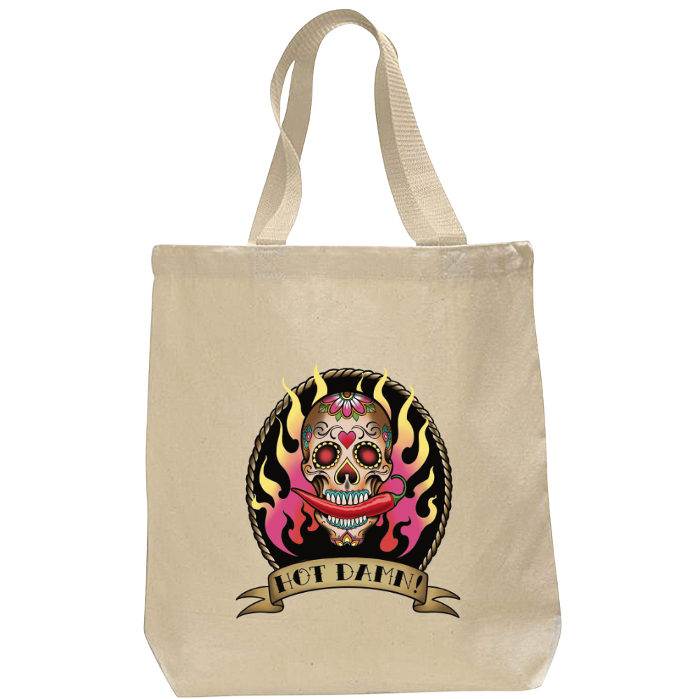 Rough Waters Brewing Company (Tote Bag) Hot Damn