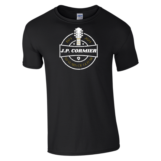 J.P. Cormier 50 Years of Guitar T-Shirt
