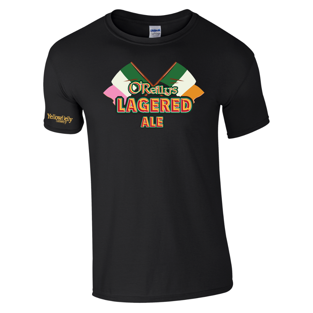 YellowBelly Brewery & Public House - Lagered Ale (Full Logo T-Shirt)