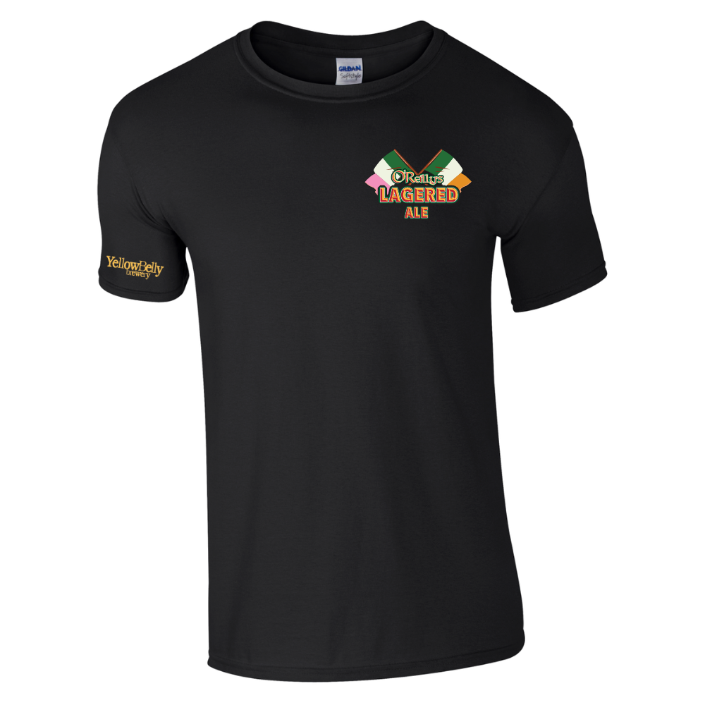 YellowBelly Brewery & Public House - Lagered Ale (Pocket Logo T-Shirt)