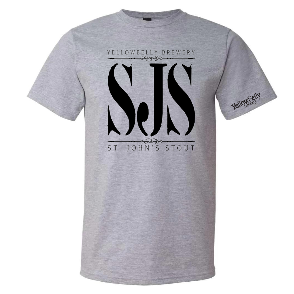 YellowBelly Brewery & Public House - Sport Grey & Black T-Shirt Collection