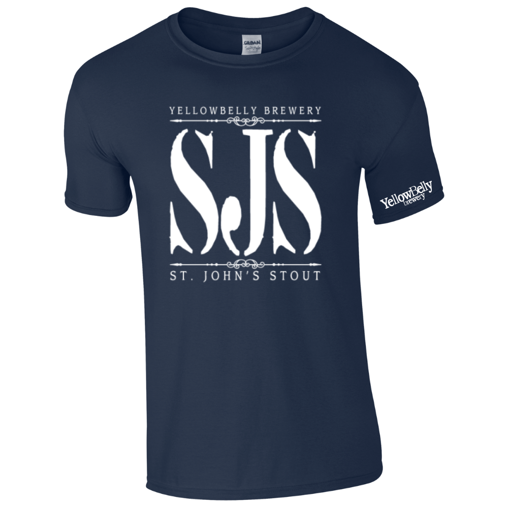 YellowBelly St. John's Stout (Full Size Logo) T-Shirt