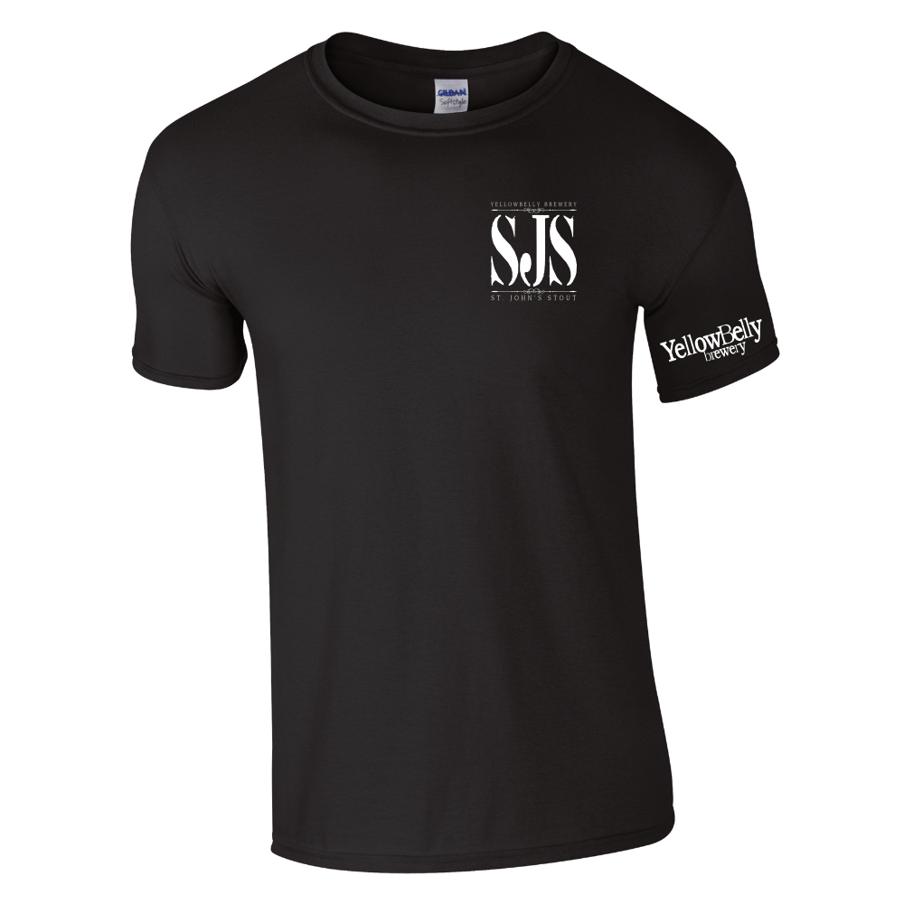 YellowBelly Brewery & Public House - Black & White T-Shirt Collection