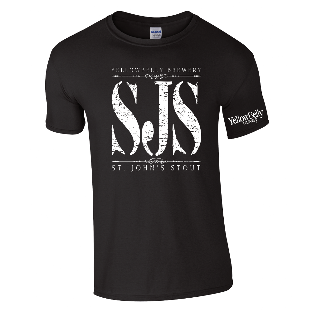 YellowBelly Brewery & Public House - Black & White T-Shirt Collection
