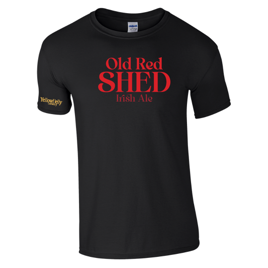 YellowBelly Brewery & Public House - Old Red Shed (Full Logo T-Shirt)