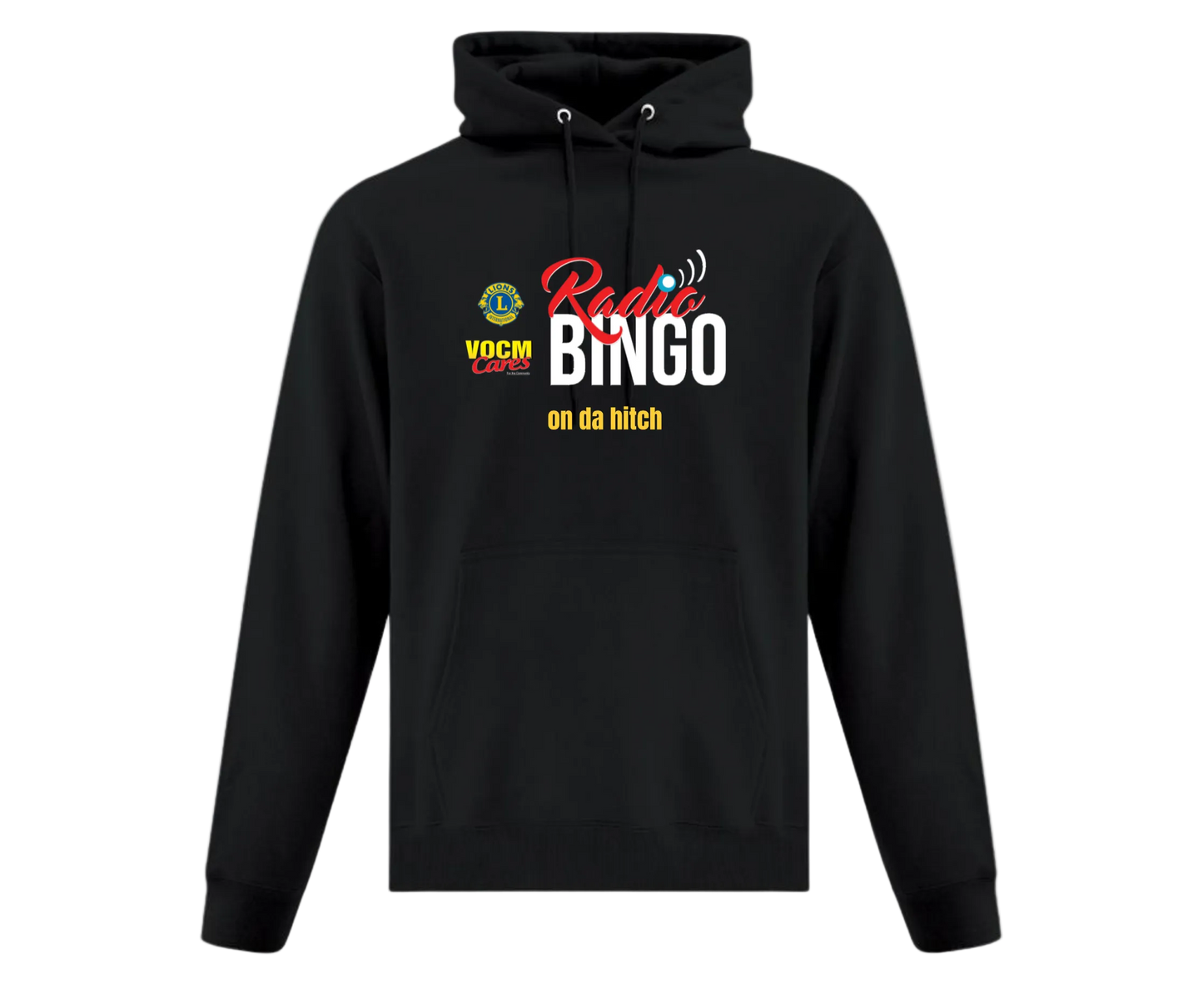 VOCM Cares Radio Bingo - On da hitch (Black Hoodie)