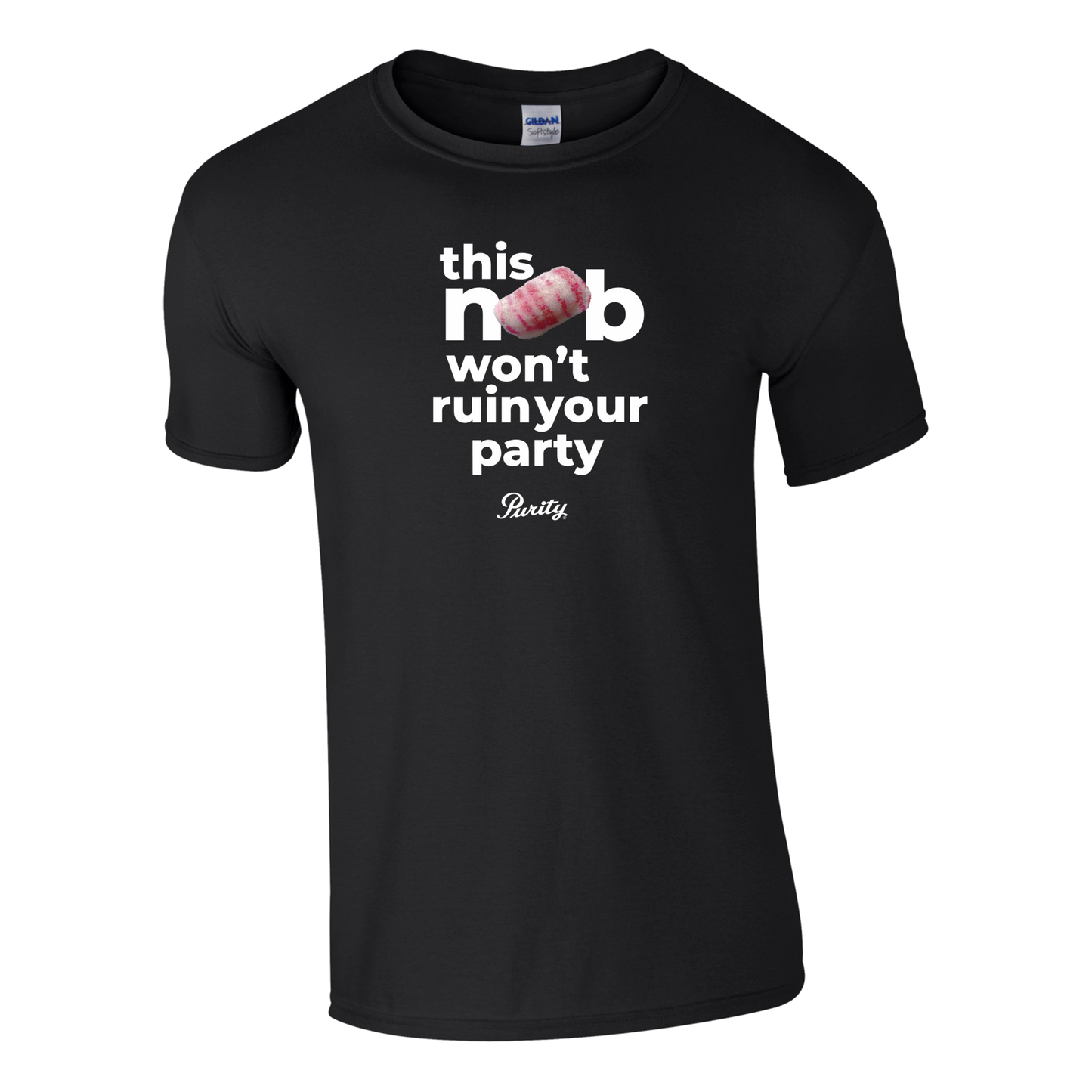 Black Unisex Purity T-Shirt - Nob