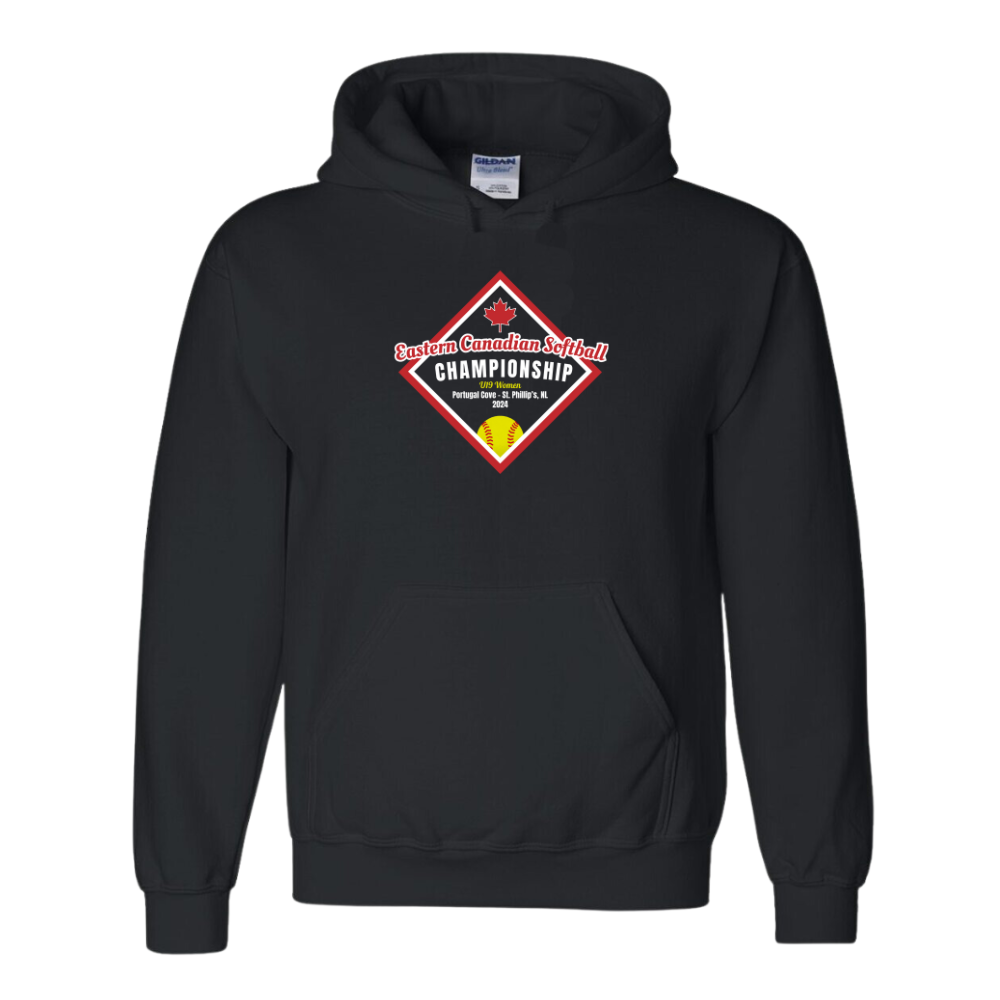 Eastern Canadian Fastpitch Championship Hoodie Black