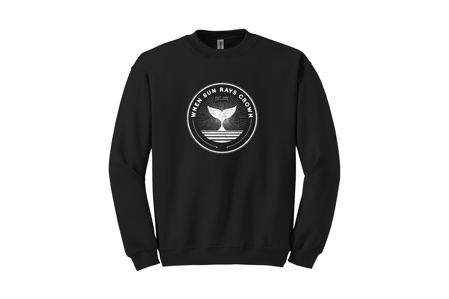 When Sun Rays Crown (Crew neck Sweatshirt)