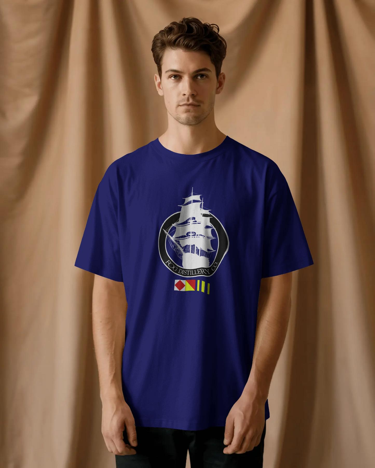 Fog Distillery - Fog Ship Logo T-Shirt
