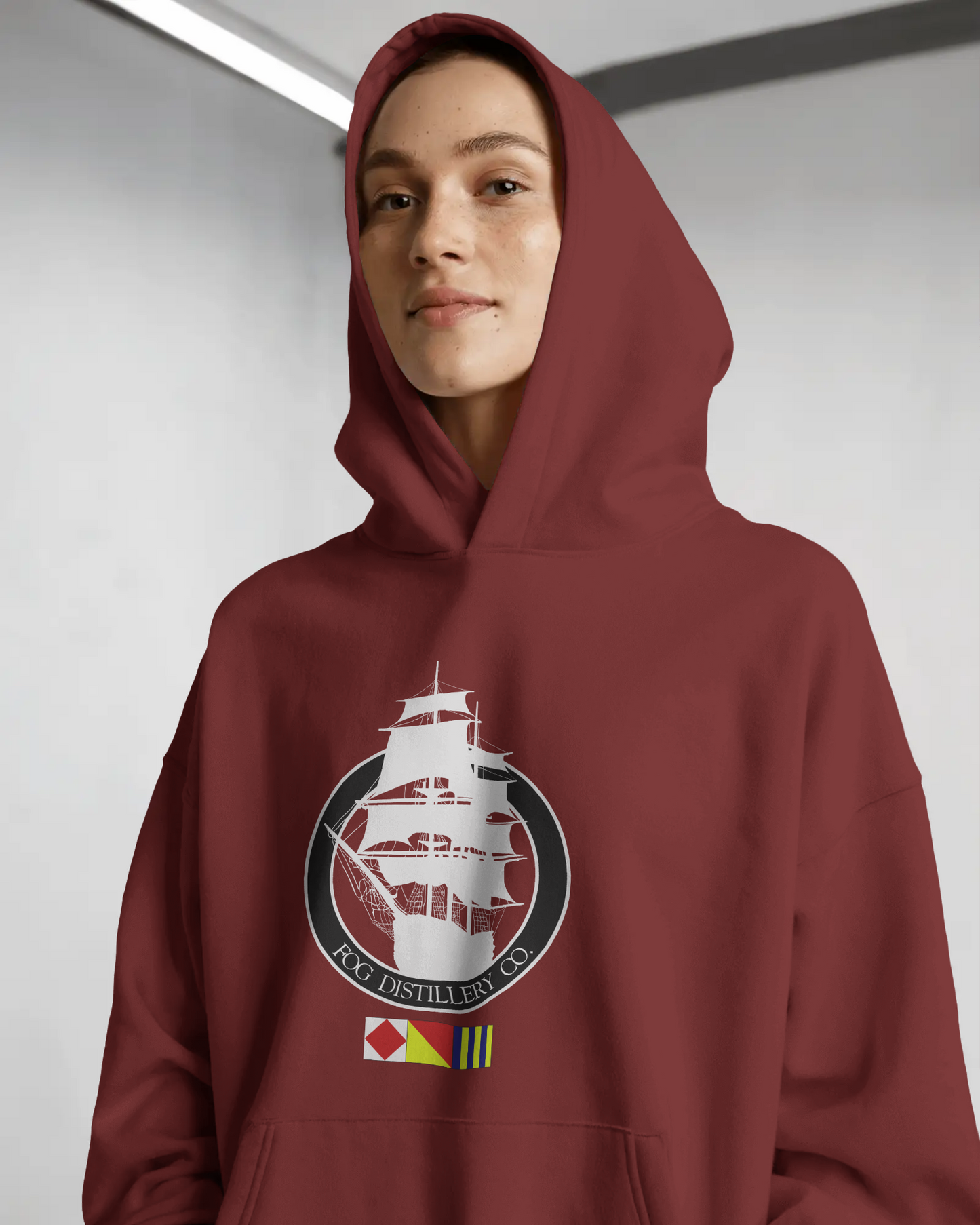 Fog Distillery - Fog Ship Logo Hoodie