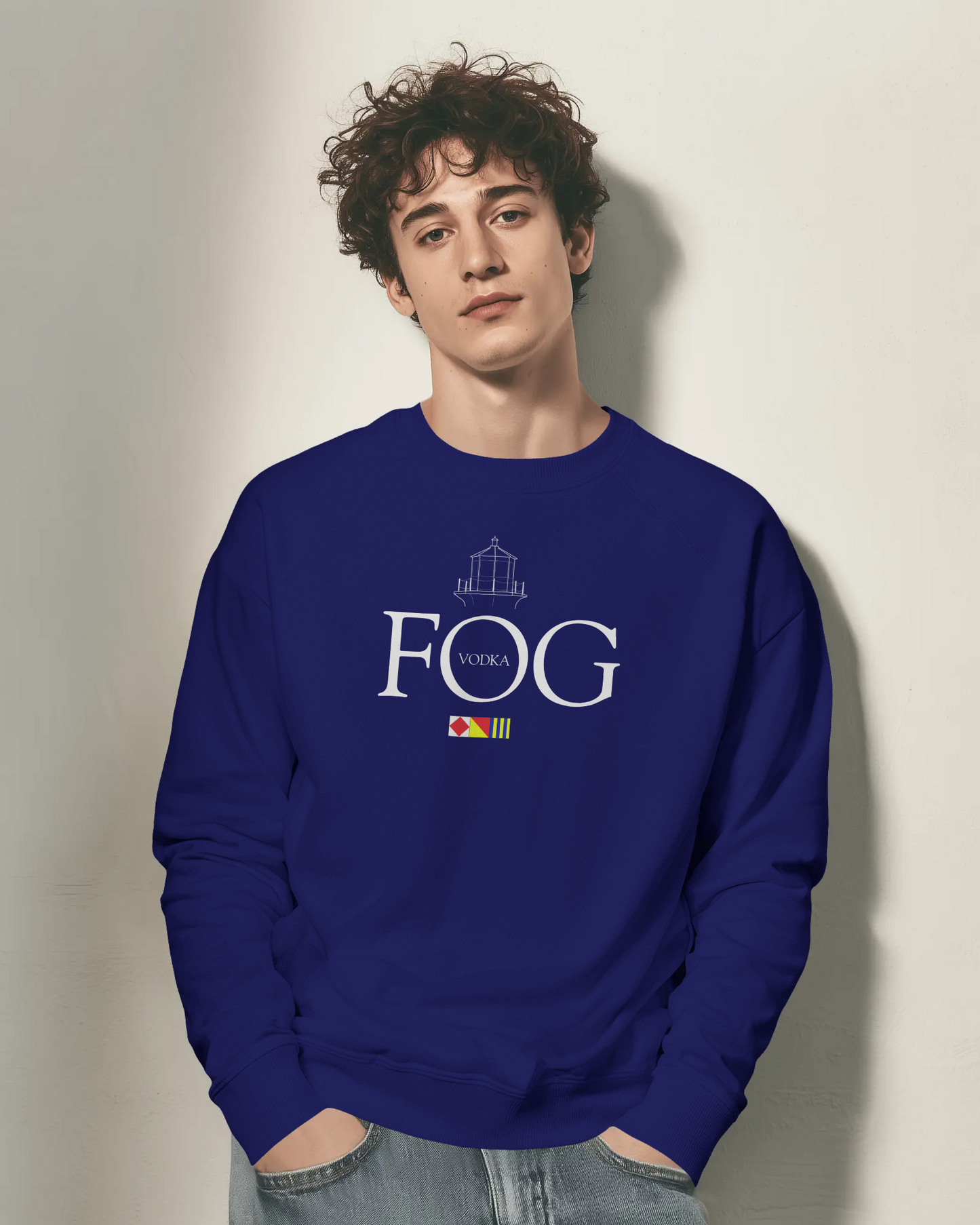 Fog Distillery - Fog Lighthouse Logo Crew Neck