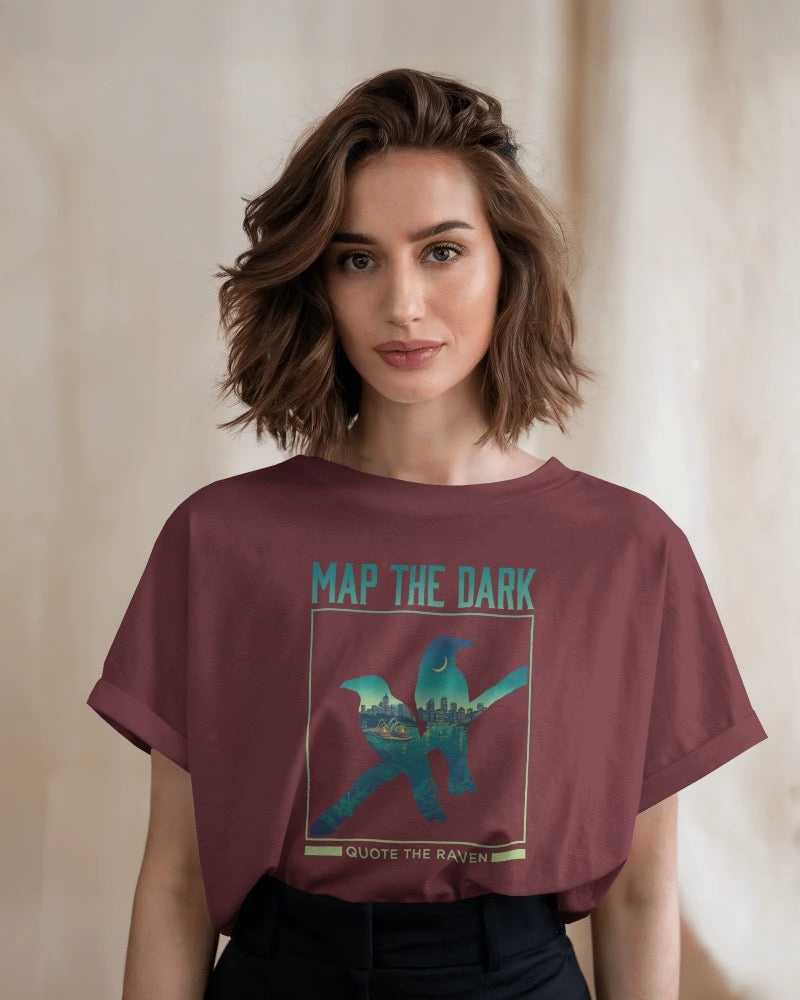 Quote The Raven - Map The Dark (T-shirt)