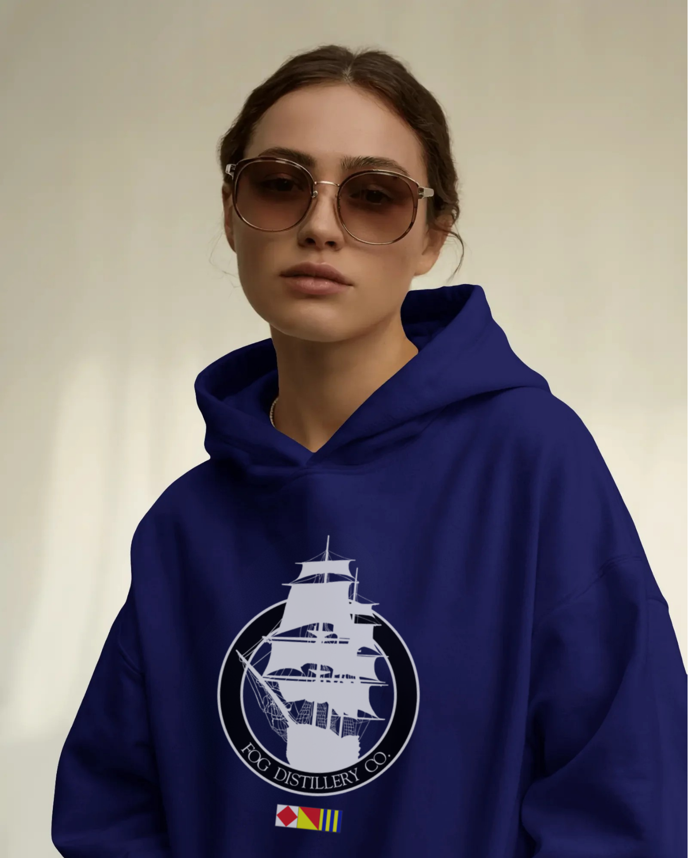 Fog Distillery - Fog Ship Logo Hoodie