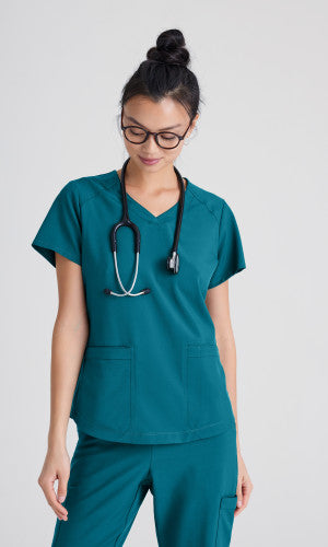 GREY'S ANATOMY V-NECK TOP