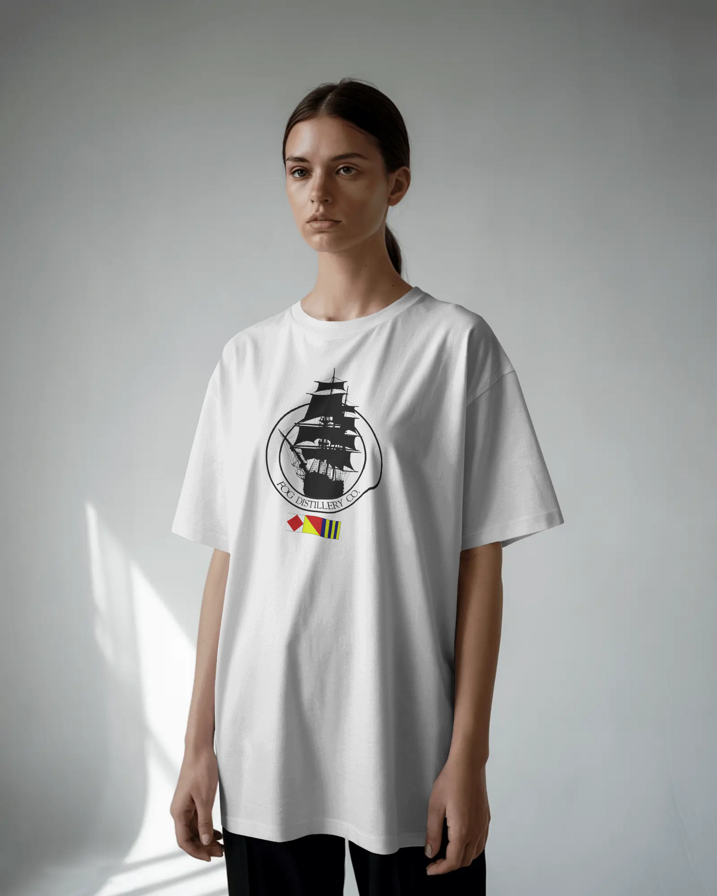 Fog Distillery - Fog Ship Logo T-Shirt