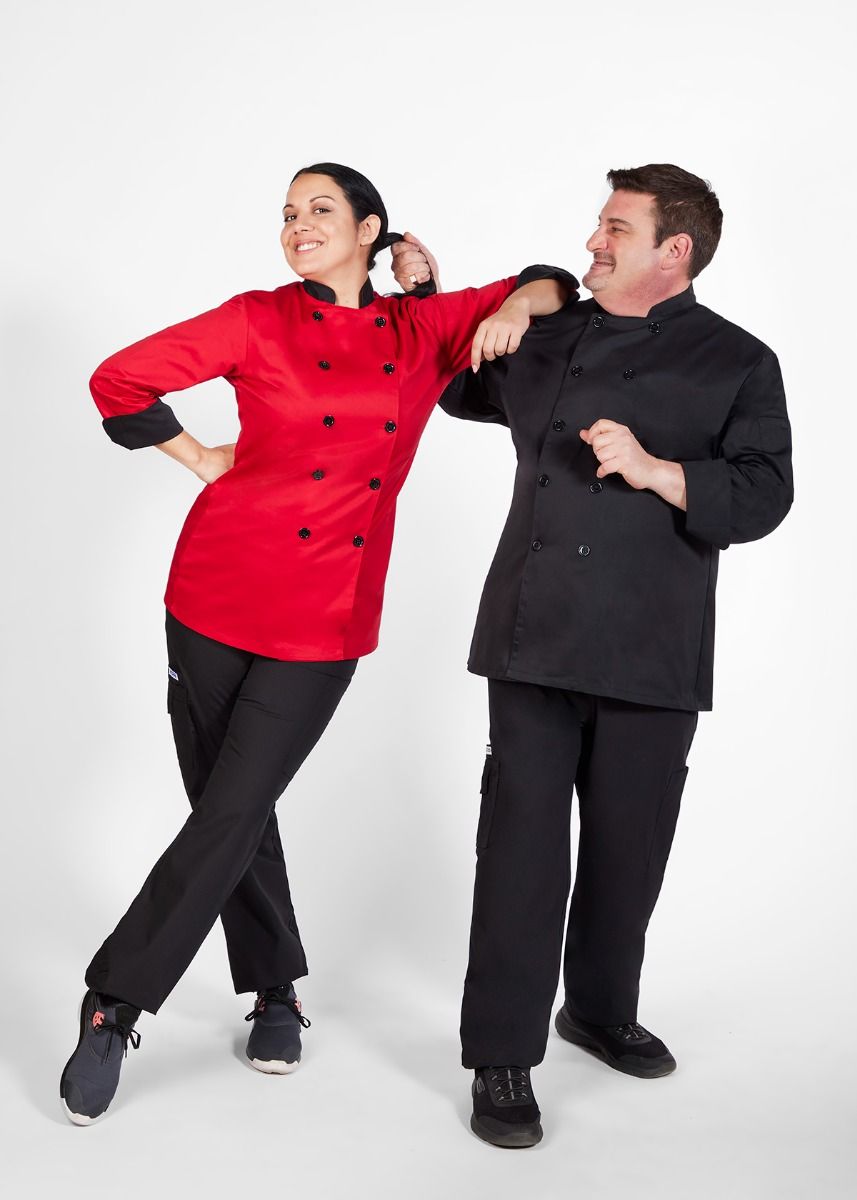 RE-MOBB CHEF COAT RED