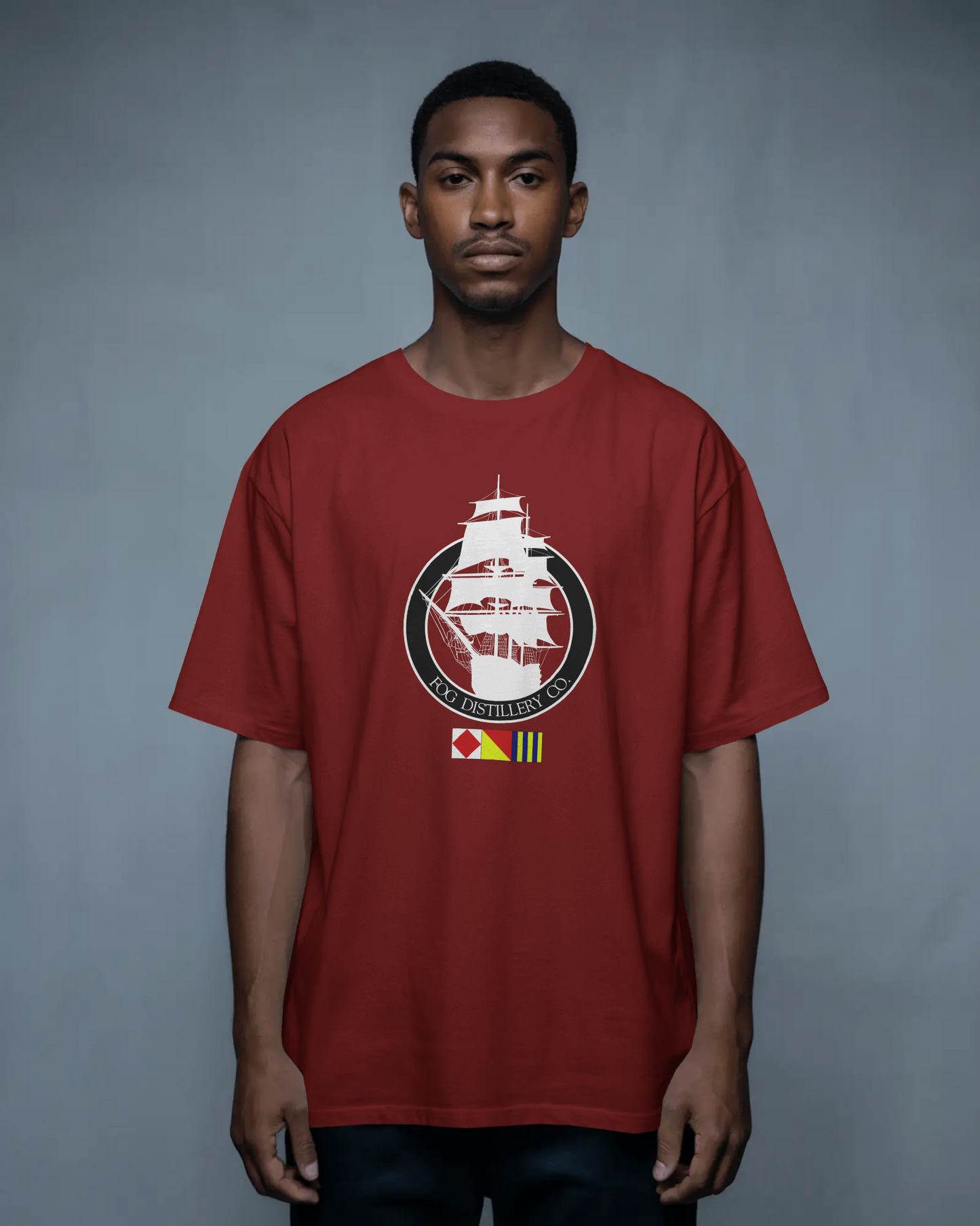 Fog Distillery - Fog Ship Logo T-Shirt
