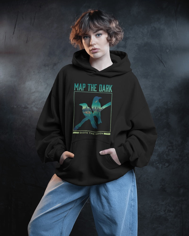 Quote The Raven - Map The Dark (Hoodie)