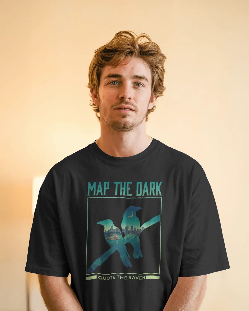 Quote The Raven - Map The Dark (T-shirt)