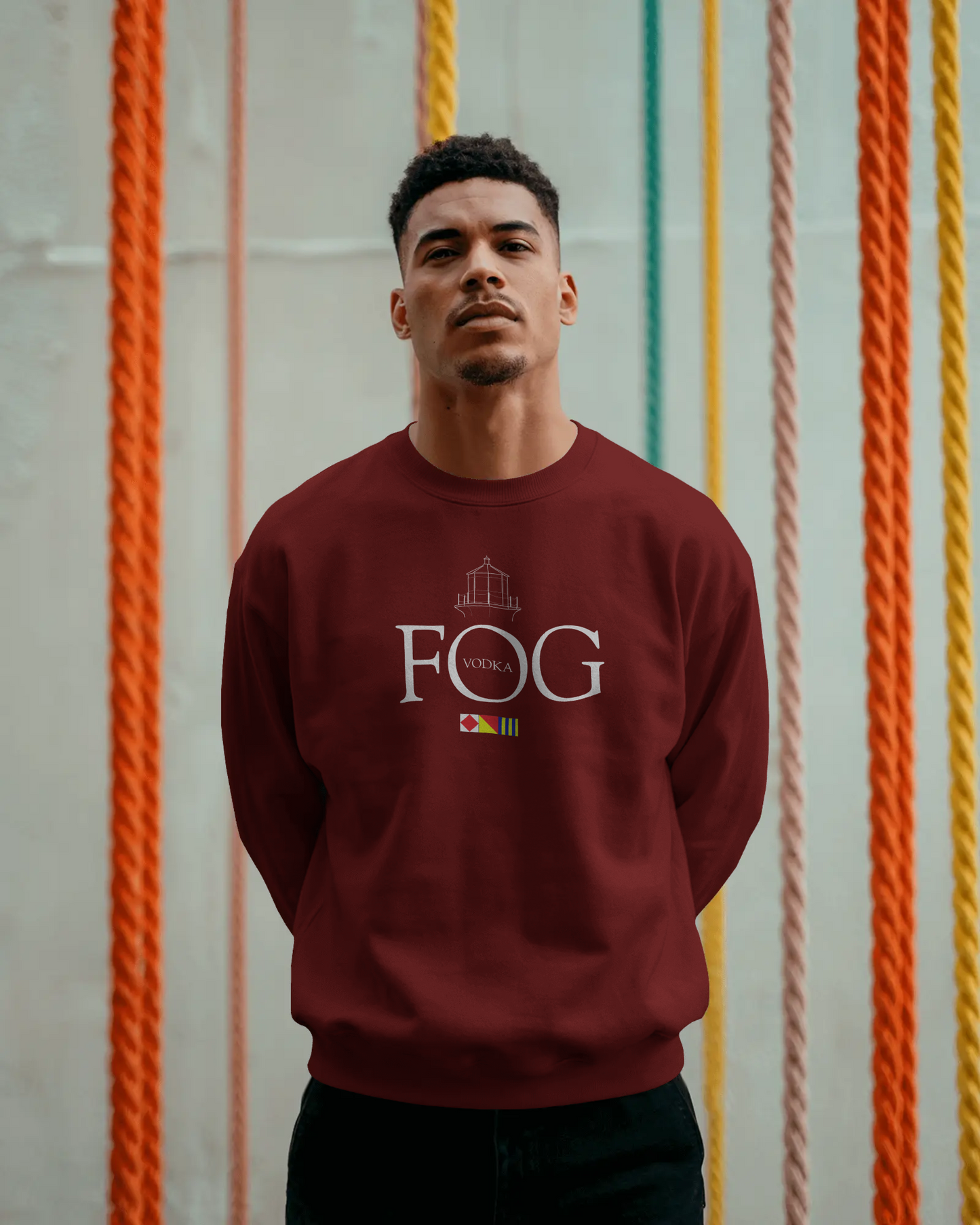 Fog Distillery - Fog Lighthouse Logo Crew Neck