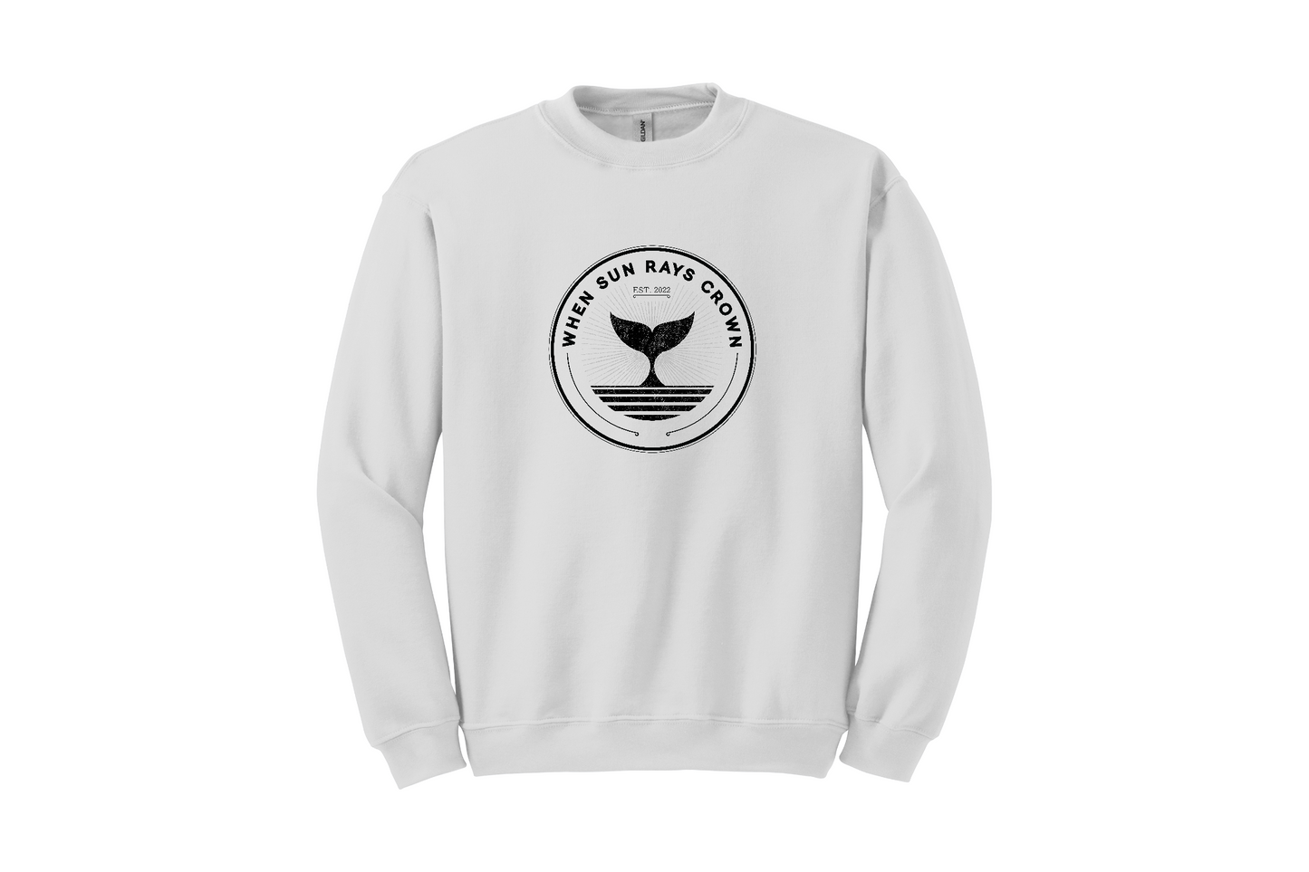 When Sun Rays Crown (Crew neck Sweatshirt)