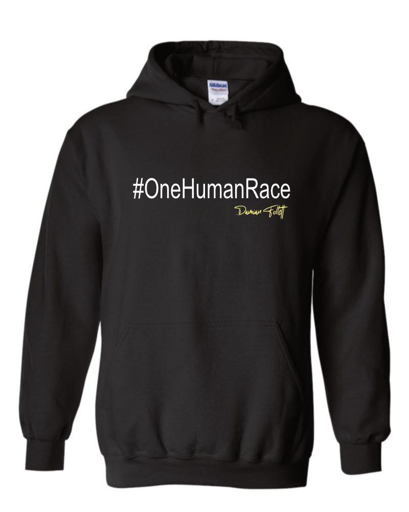 Damian Follett - One Human Race - (Hoodie)