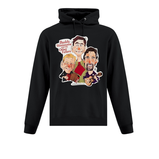 Buddy Wasisname - Cartoon Faces - Hoodie