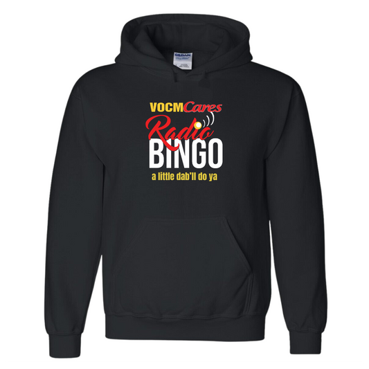 VOCM Cares Radio Bingo - Dab'll do ya! (Black Hoodie)