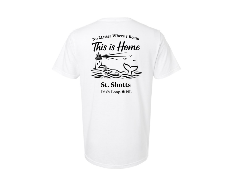 Irish Loop NL - No Matter Where I Roam - St Shott's - Tshirt