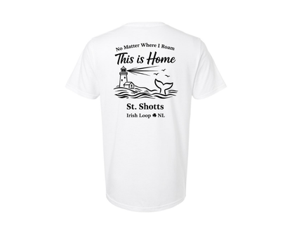 Irish Loop NL - No Matter Where I Roam - St Shott's - Tshirt