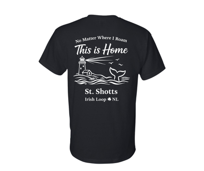 Irish Loop NL - No Matter Where I Roam - St Shott's - Tshirt