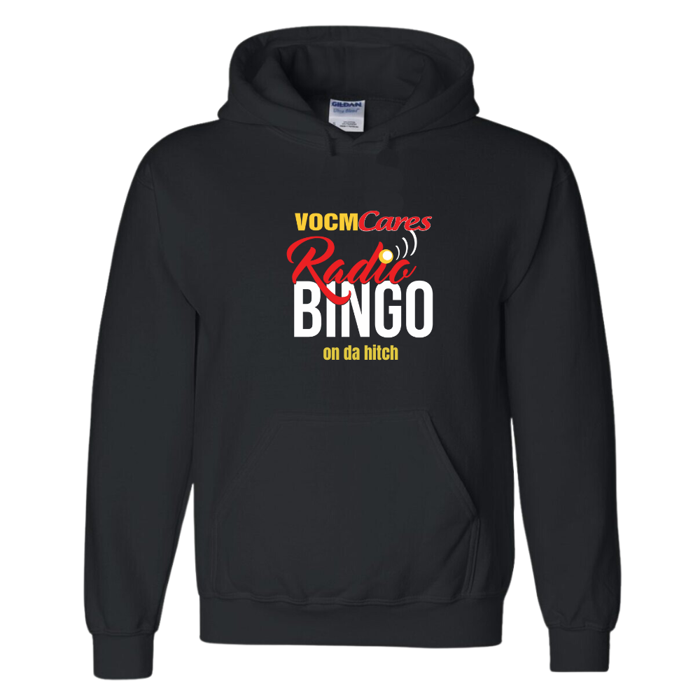 VOCM Cares Radio Bingo - On da hitch (Black Hoodie)