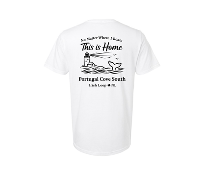 Irish Loop NL - No Matter Where I Roam - Portugal Cove South - Tshirt
