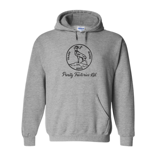 Grey Purity Hoodie - Caribou