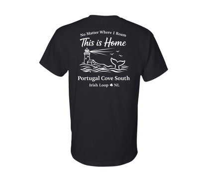 Irish Loop NL - No Matter Where I Roam - Portugal Cove South - Tshirt