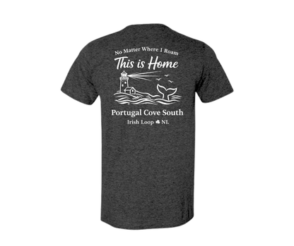 Irish Loop NL - No Matter Where I Roam - Portugal Cove South - Tshirt