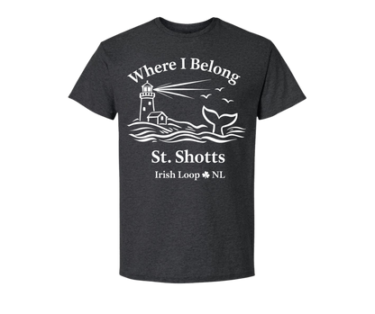 Irish Loop NL - Where I Belong - Tshirt