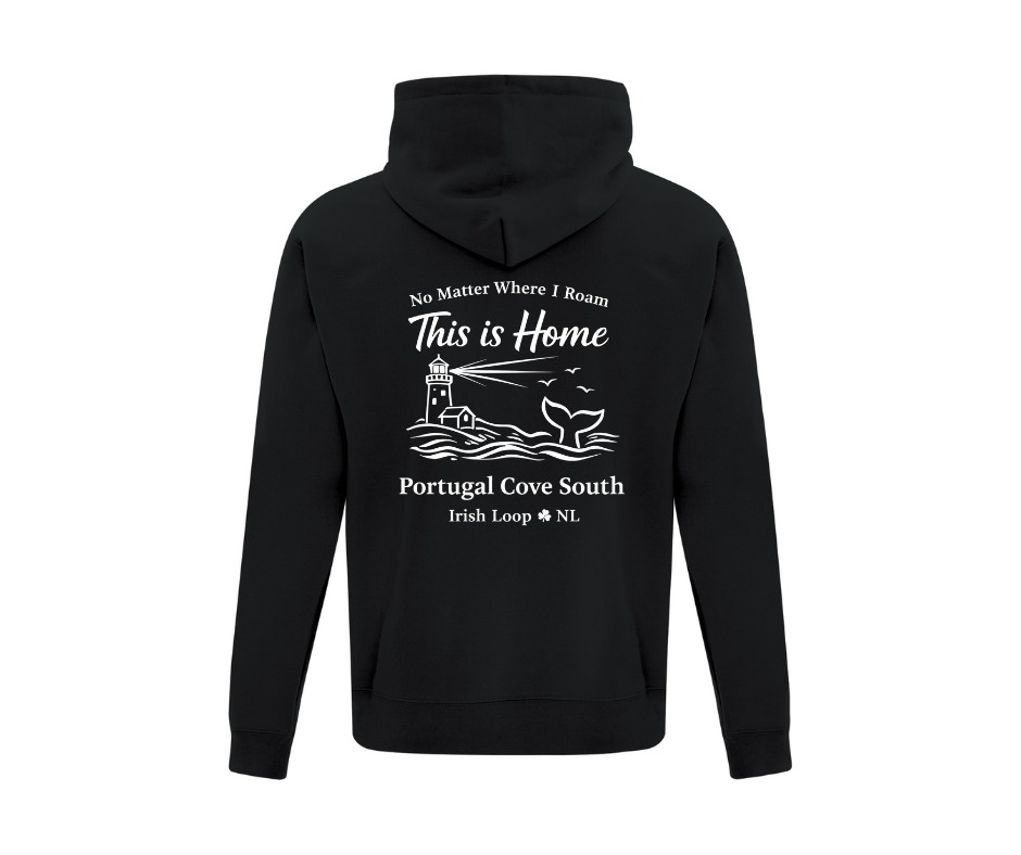 Irish Loop NL - No Matter Where I Roam - Portugal Cove South - Hoodie