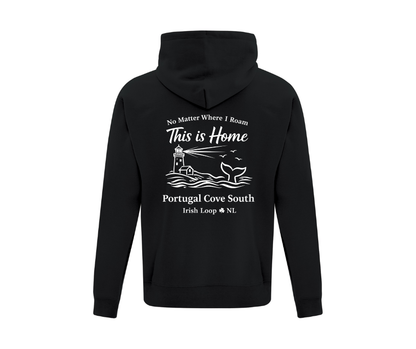 Irish Loop NL - No Matter Where I Roam - Portugal Cove South - Hoodie