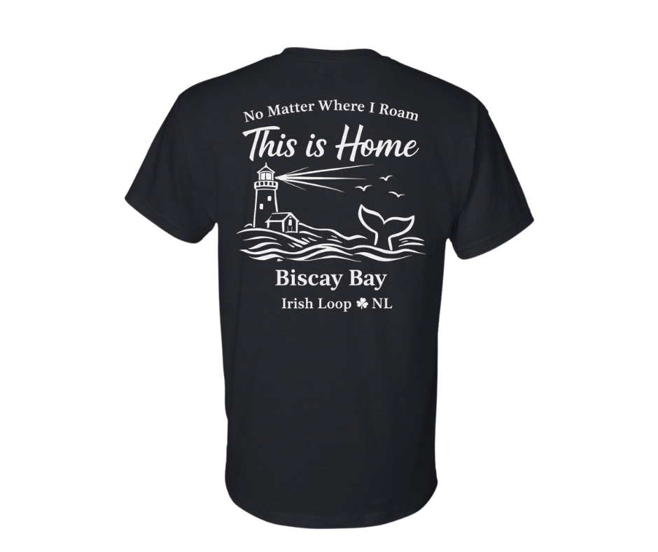 Irish Loop NL - No Matter Where I Roam - Biscay Bay- Tshirt