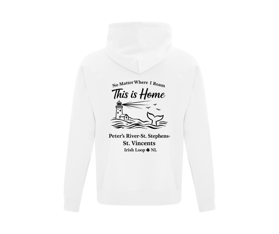 Irish Loop NL - No Matter Where I Roam - Peter's River - Hoodie