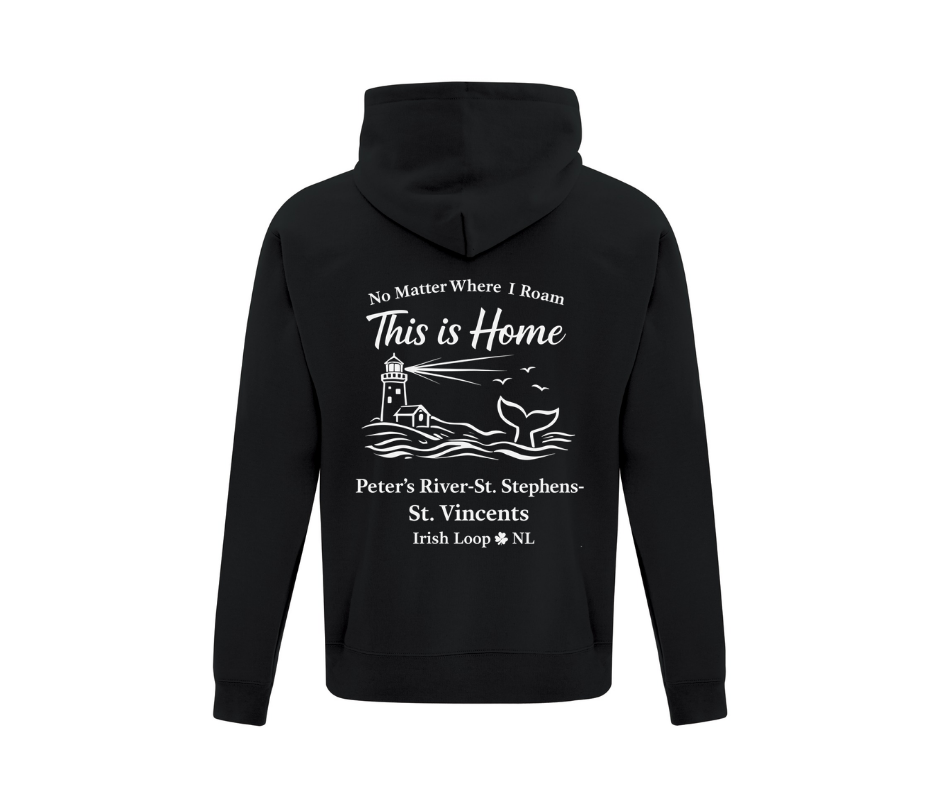 Irish Loop NL - No Matter Where I Roam - Peter's River - Hoodie