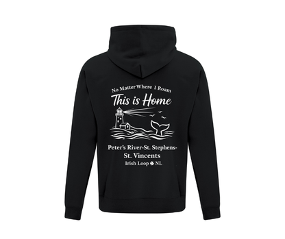 Irish Loop NL - No Matter Where I Roam - Peter's River - Hoodie