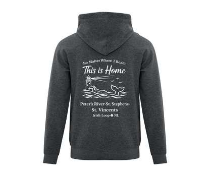 Irish Loop NL - No Matter Where I Roam - Peter's River - Hoodie